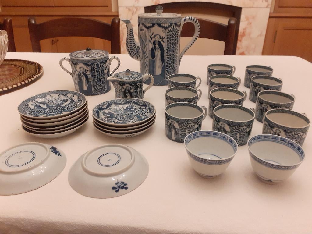 Theeservies 'Long Eliza', Antiek en Kunst, Antiek | Servies compleet, Ophalen