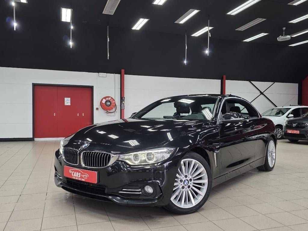 BMW 420Cabrio EURO 6*AUTOMAAT**LEDER**XENON**LED**1.EIGENAAR, Auto's, BMW, Automaat, Achterwielaandrijving, 1995 cc, 4 cilinders