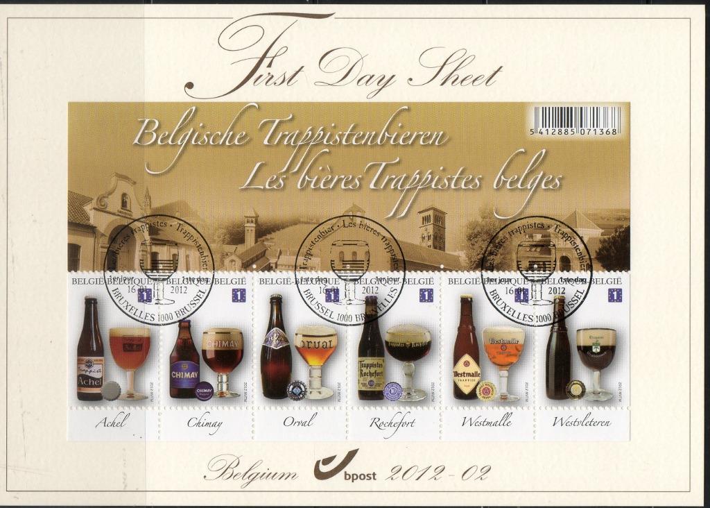 Année 2012 : FDS 2012-02 - 4195-4200 du Bloc 197 - Les bière, Ophalen