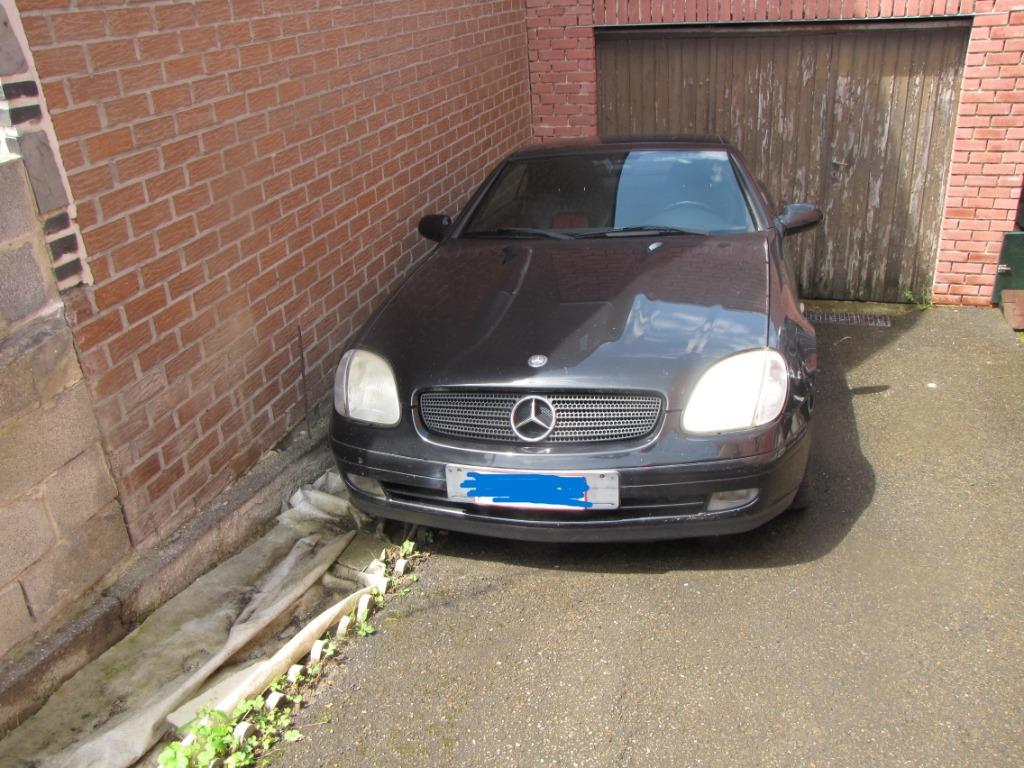 Mercedes SLK 200, Cuir, Boîte manuelle, Noir, Particulier