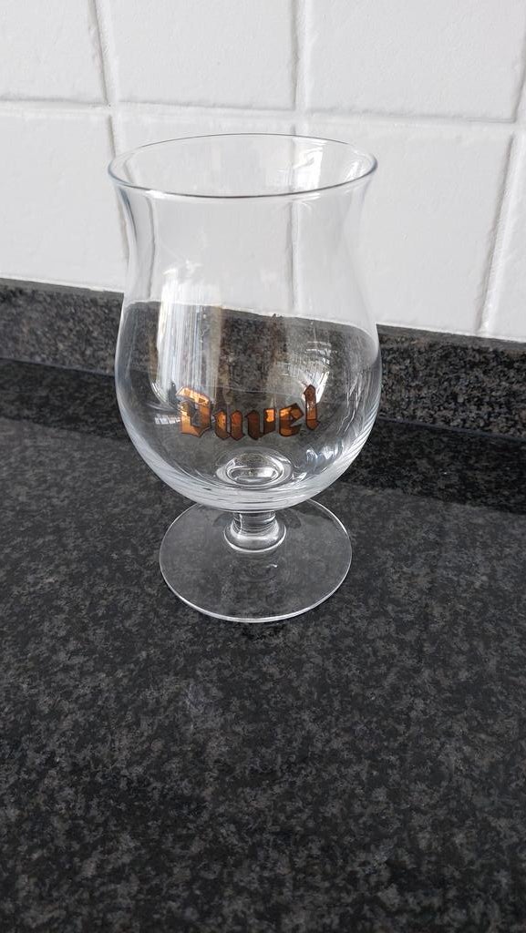 Verre Duvel - 2 pièces, Enlèvement ou Envoi, Utilisé, Verre à bière