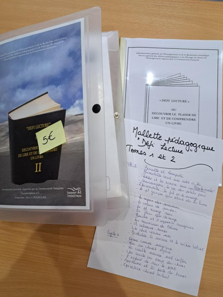 Défi Lecture Mallette pédagogique, Livres, Enlèvement, Neuf, Primaire, Français