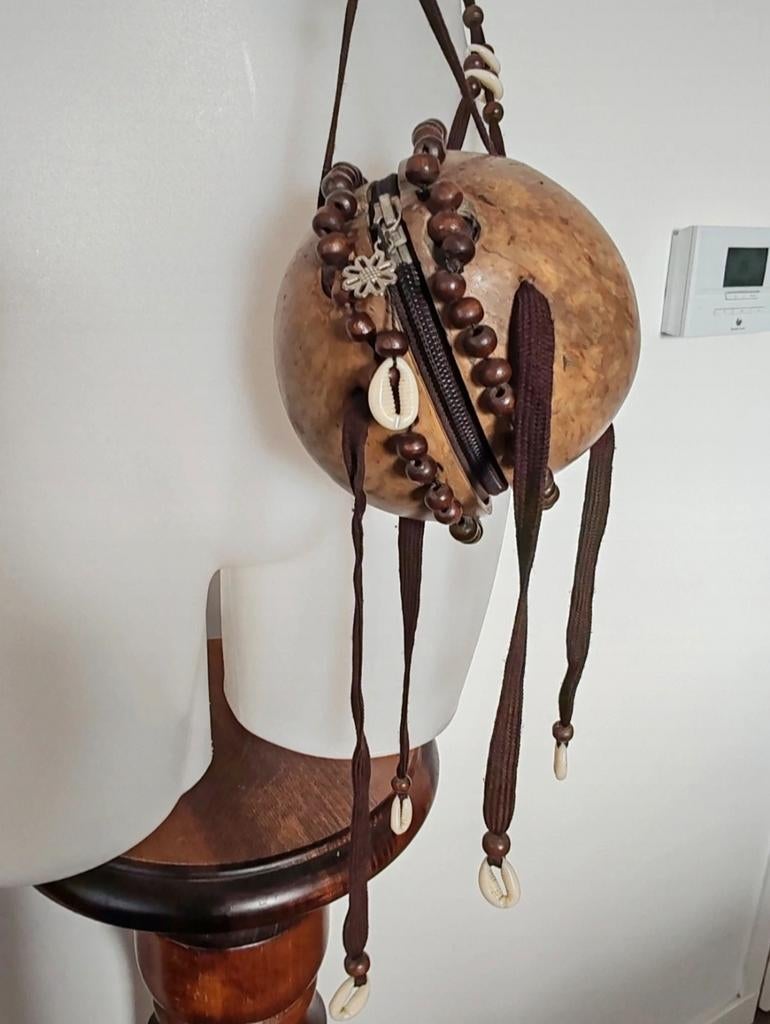 Sac à bandoulière En Noix De Coco Fabrication Artisanale RDC, Enlèvement ou Envoi