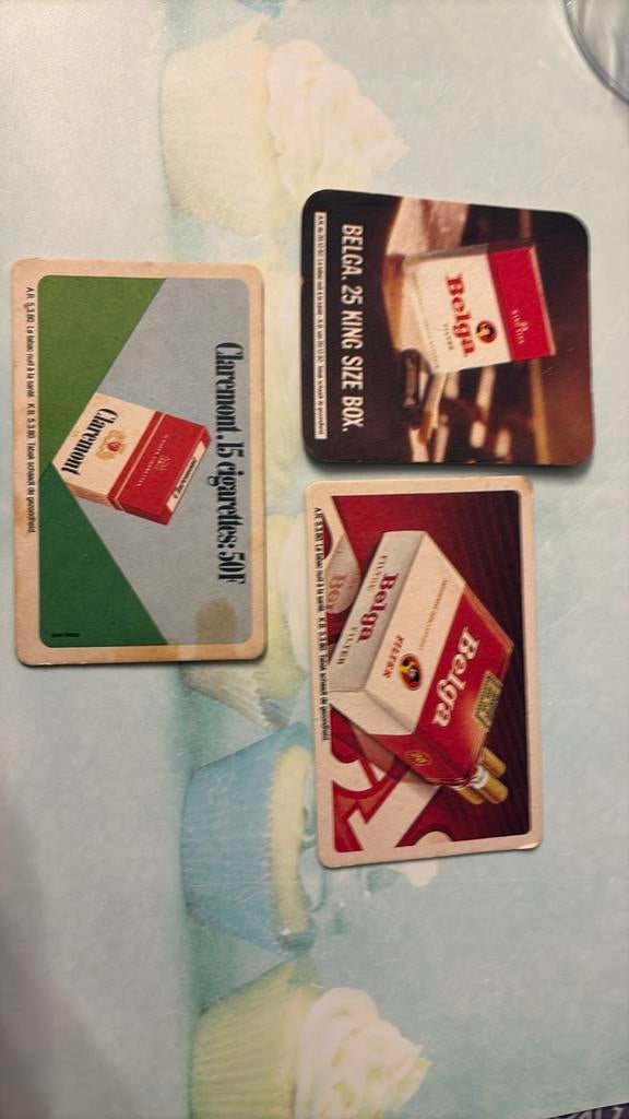 Sous blocs ancien Belga, Enlèvement ou Envoi, Utilisé, Sous-bock