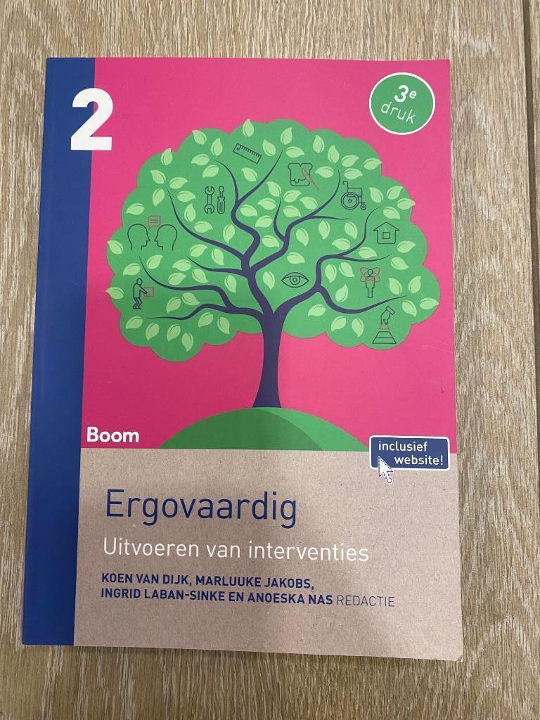 Ergovaardig deel 2 - 3e druk, Boeken, Ophalen, Nieuw, Hogeschool, Boom