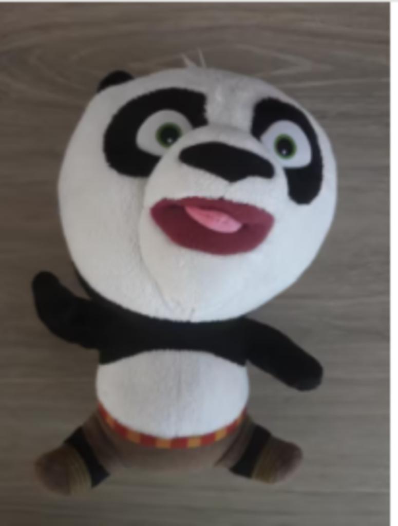 Kung fu panda knuffel, Kinderen en Baby's, Ophalen of Verzenden, Zo goed als nieuw, Beer