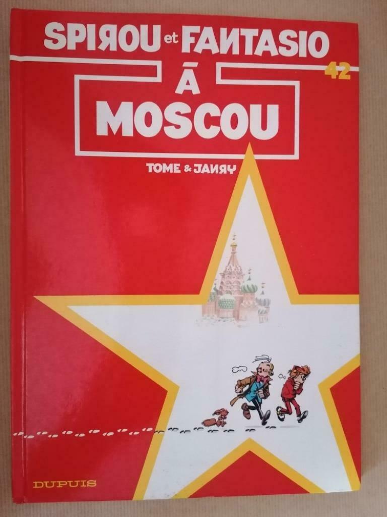 SPIROU ET FANTASIO A MOSCOU - N42 - EDITION DUPUIS 1990, Enlèvement ou Envoi, Utilisé, Dupuis