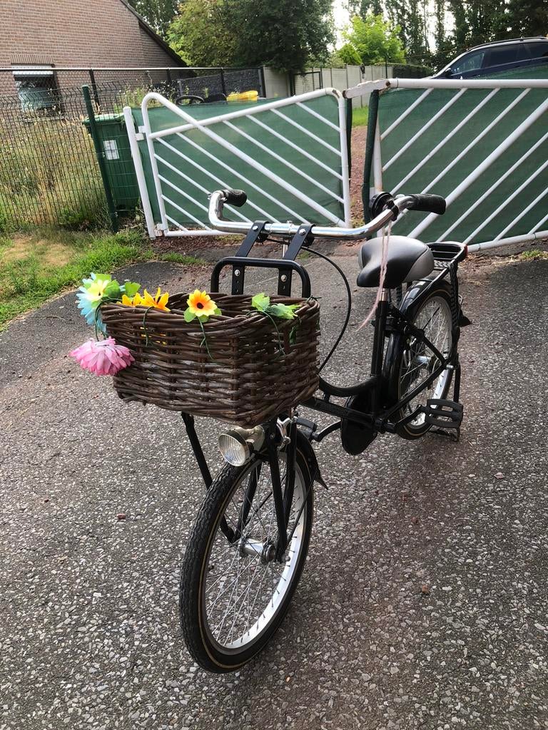 Old Dutch Meisjes Omafiets 20 inch – Met mooi mandje, Fietsen en Brommers, Ophalen