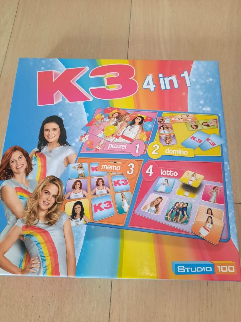 K3 4-in-1 spellendoos, Ophalen, Zo goed als nieuw