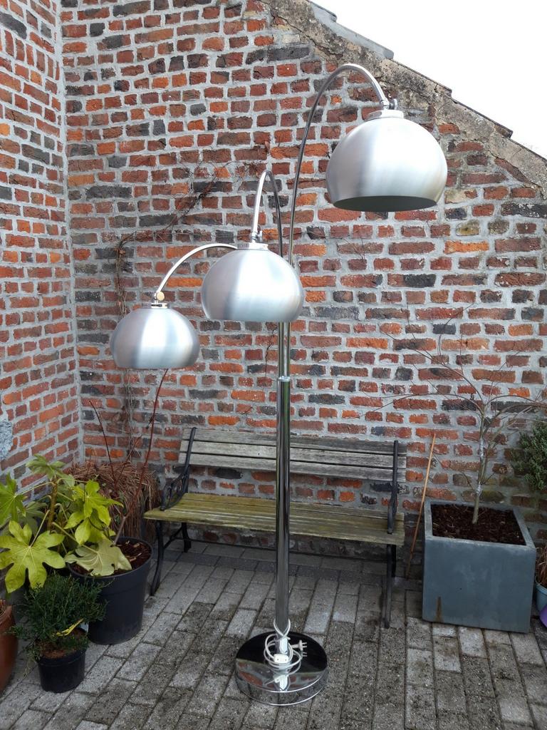 Vintage booglamp, Ophalen, Zo goed als nieuw