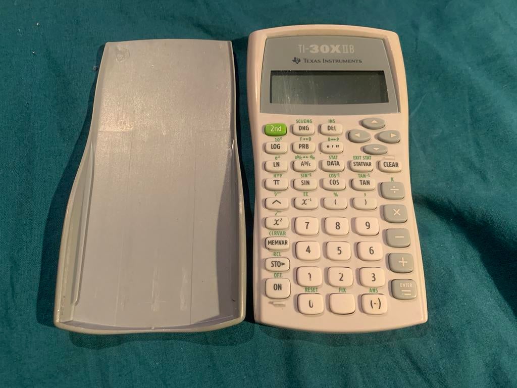 Texas Instruments calculatrice TI-30X IIB, Divers, Calculatrices, Calculatrices graphique, Utilisé