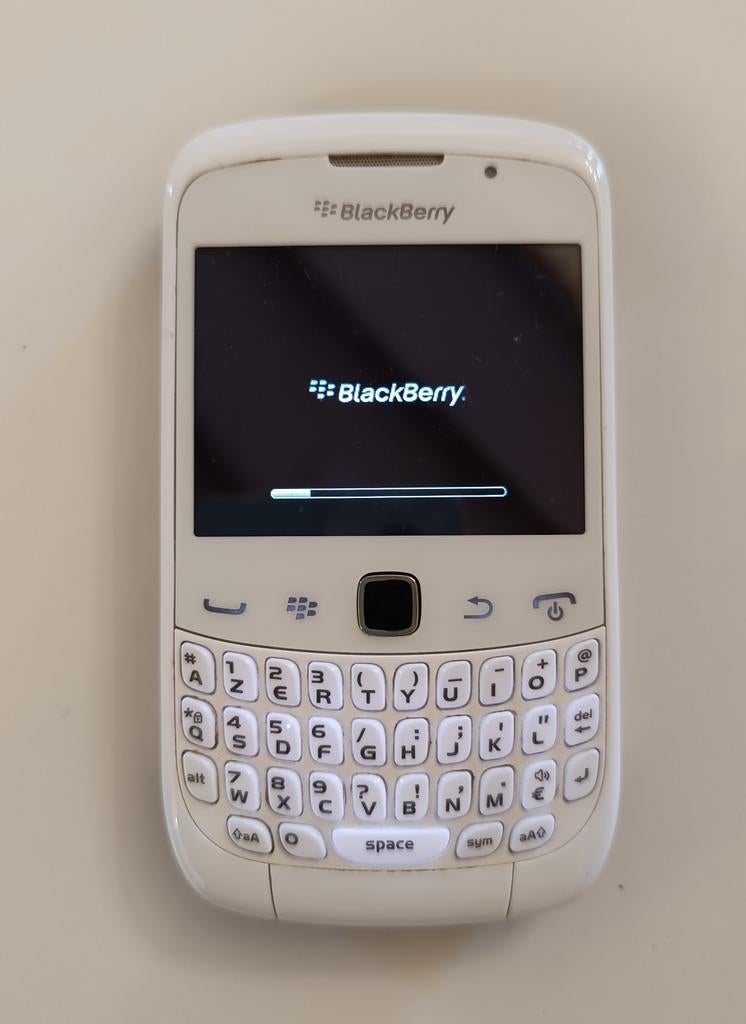 Blackberry 9300 Curve White / AZERTY BE / rare Collector, Enlèvement ou Envoi, Comme neuf, Blanc