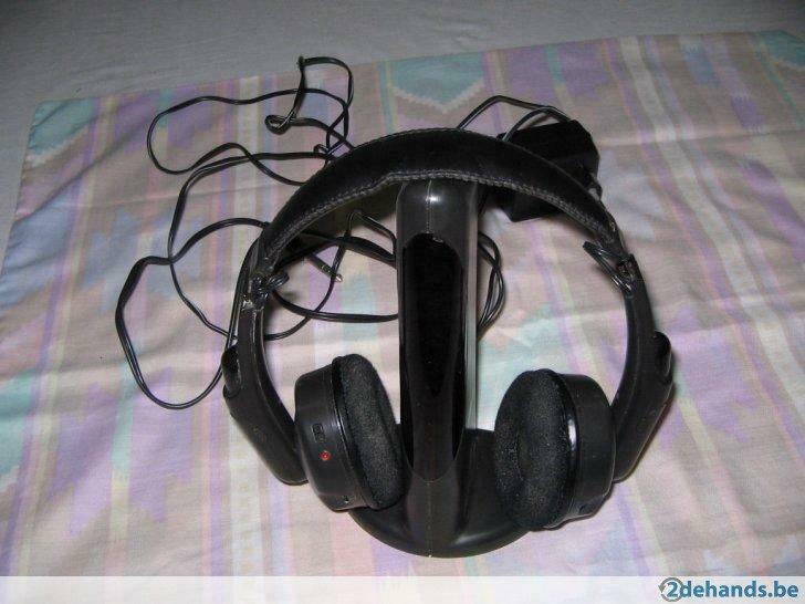Vintage draadloze hoofdtelefoon, TV, Hi-fi & Vidéo, Casques audio, Envoi, Utilisé