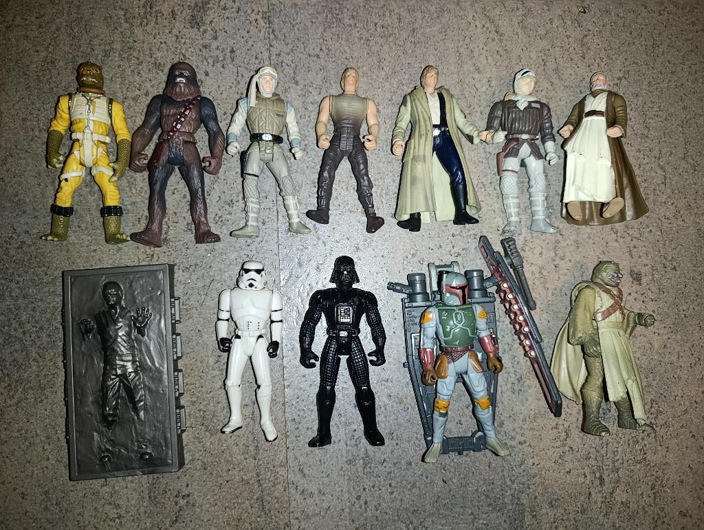 Stars wars figuren, Ophalen, Gebruikt