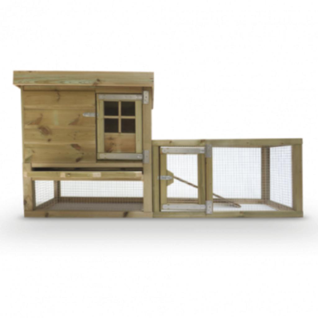 luxe konijnenhok Gradje, super STERK en ruim, Neuf, 90 cm ou plus, Enlèvement ou Envoi, Niche