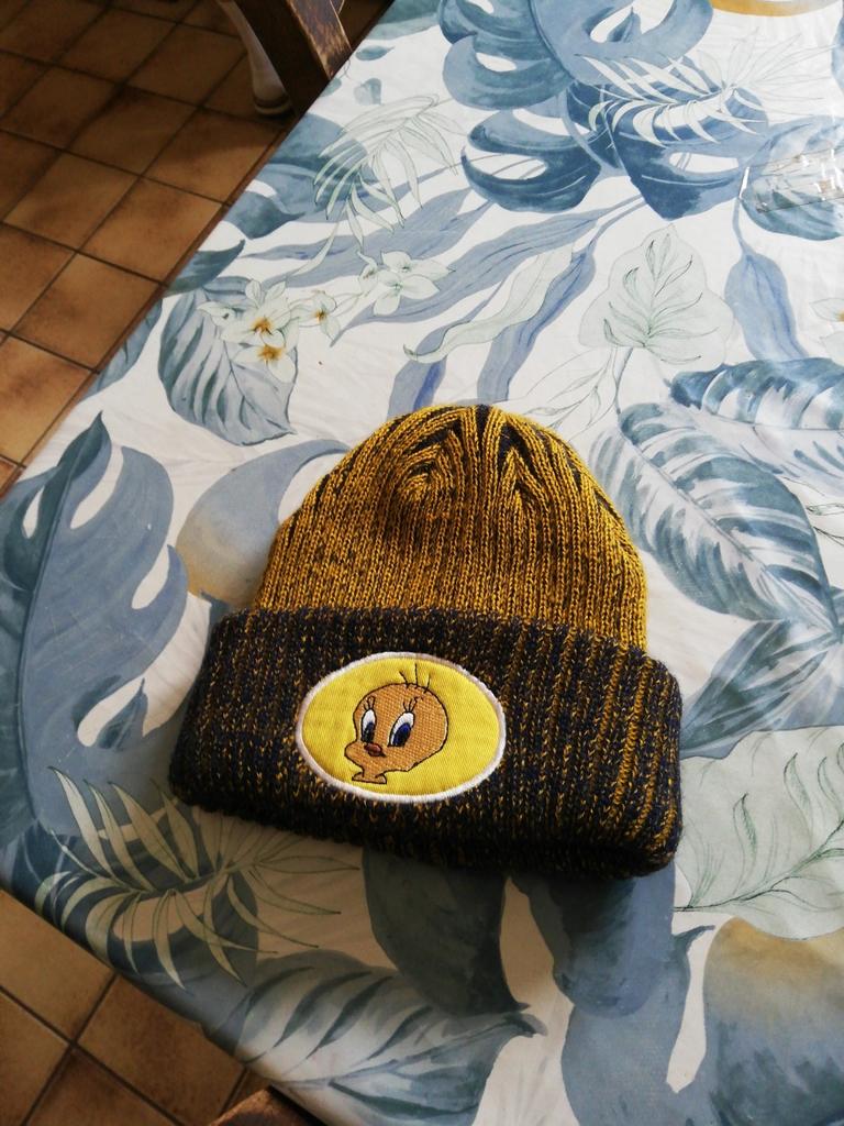 Bonnet Titi. Looney tunes Warner Bros. Neuf. Taille unique., Enlèvement ou Envoi, Comme neuf