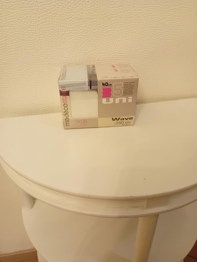 Vertikale lamellen 280 cm inkortbaar, Ophalen of Verzenden