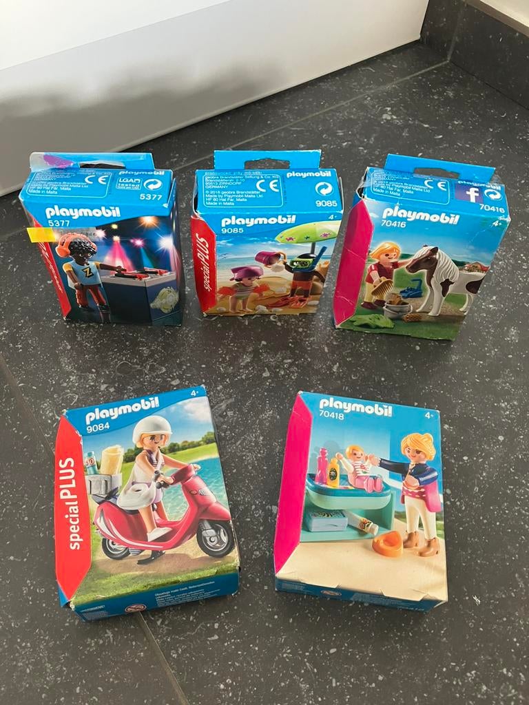 Playmobil Spécial Plus lot de 5 boîtes, Enfants & Bébés, Jouets | Playmobil, Enlèvement, Comme neuf