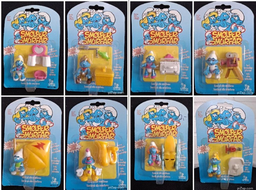 Smurfen speel sets van Toy Island Peyo NIEUW, Ophalen of Verzenden, Nieuw, Verschillende Smurfen, Poppetje, Figuurtje of Knuffel