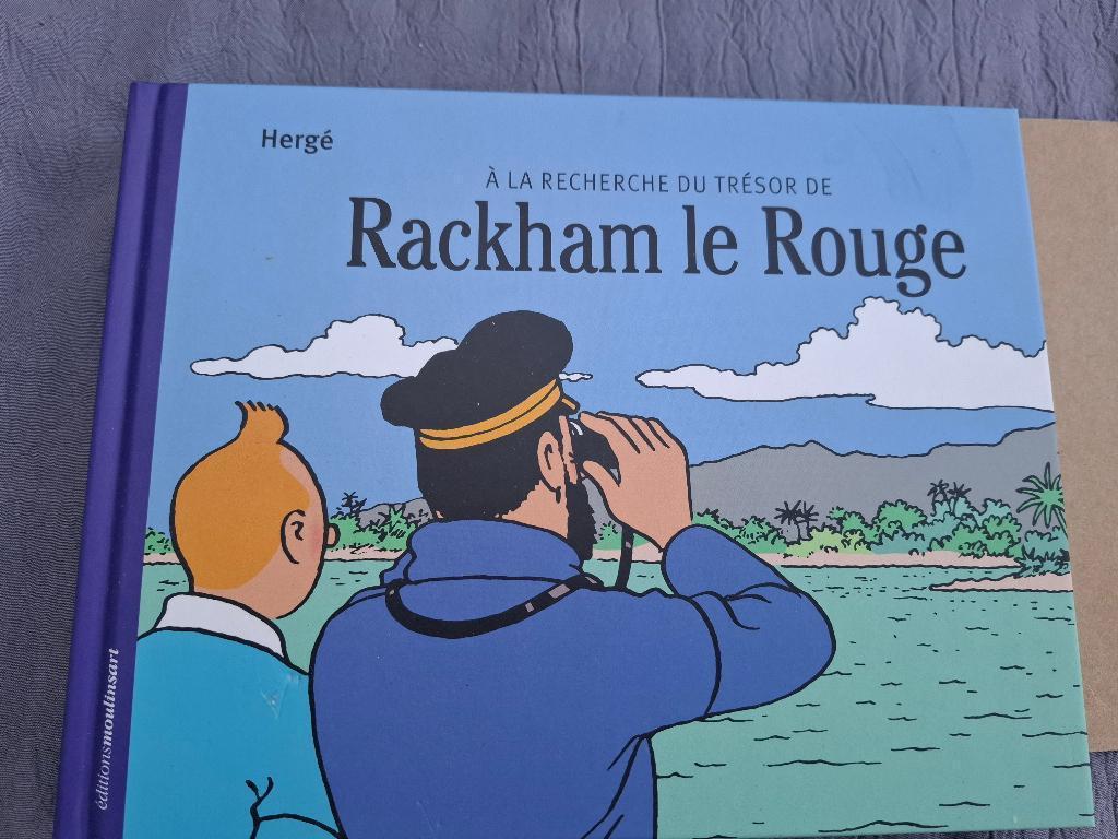 Tintin A la recherche du trésor de RACKHAM  HERGE 2007, Enlèvement ou Envoi