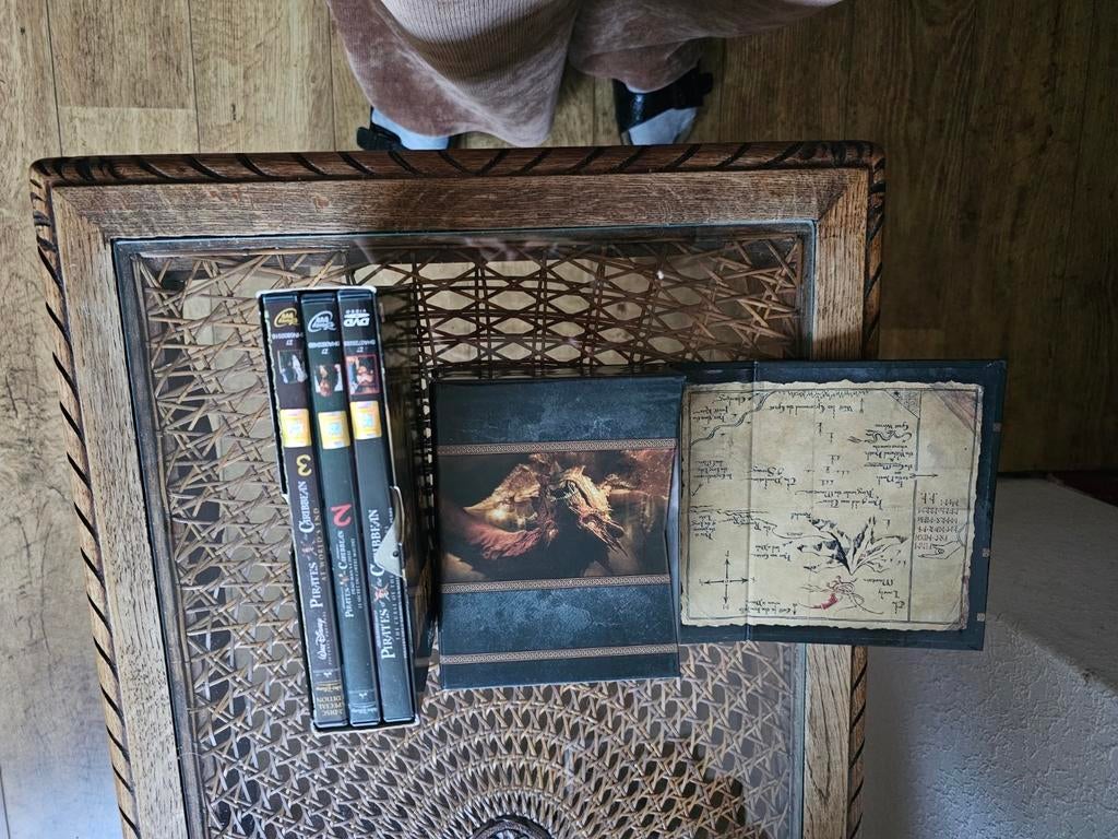 piraten van de carabien en hobbit, Ophalen, Gebruikt