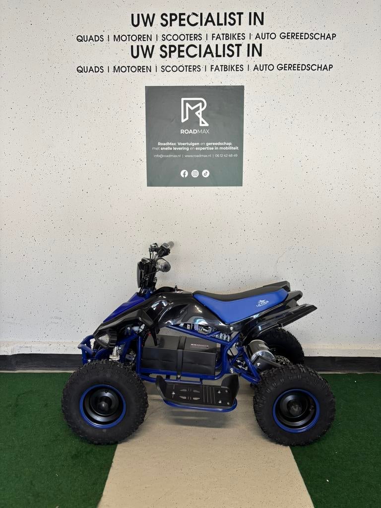 Quad bleu pour enfants, 1000 W, 36 V, 25 km/h, Motocross, Enlèvement ou Envoi, Neuf