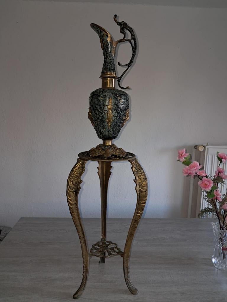 Decoratieve messing vaas, Enlèvement ou Envoi, Comme neuf