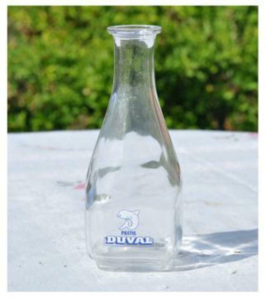 §  cruche a eau publicitaire duval 25 cl, Enlèvement ou Envoi, Comme neuf, Autres types