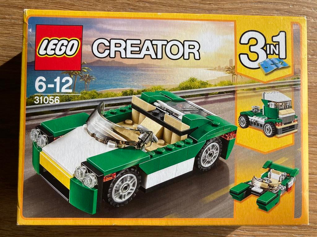 Lego Creator 31056 Groene Sportwagen, Ophalen, Zo goed als nieuw, Complete set, Lego