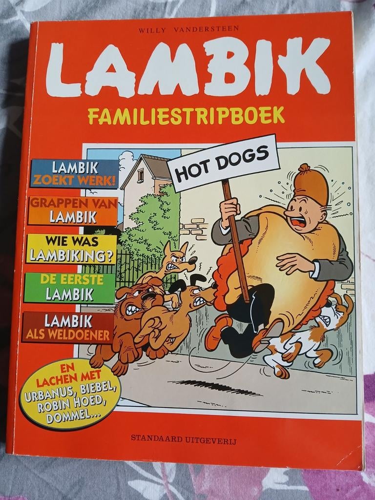 Willy Vandersteen - Lambiks grappenboek, Gelezen, Willy Vandersteen, Eén stripboek, Ophalen of Verzenden