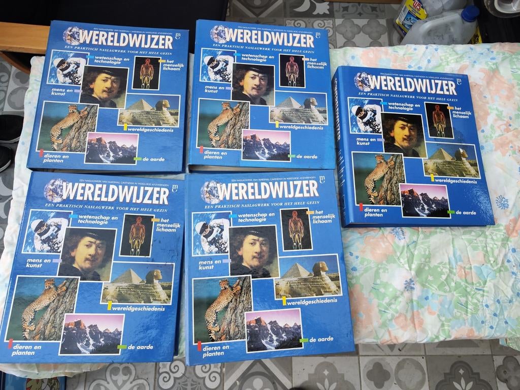 Wereldwijzer, Boeken, Ophalen