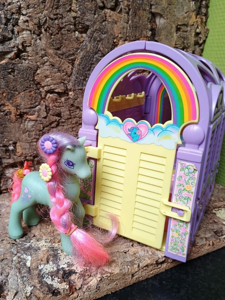 mon petit poney, salon de beauté Vintage Hasbro Ivy, Collections, Jouets miniatures, Comme neuf, Enlèvement ou Envoi