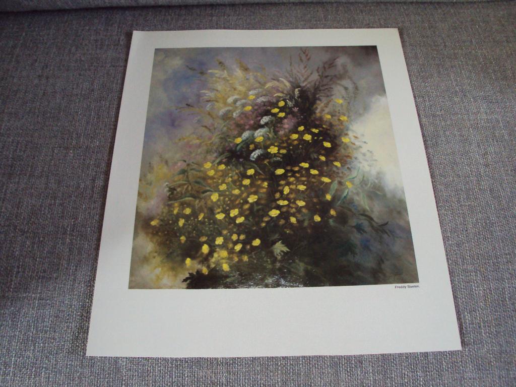 Reproductie / Schilderij Freddy Baeten, Antiek en Kunst, Ophalen of Verzenden