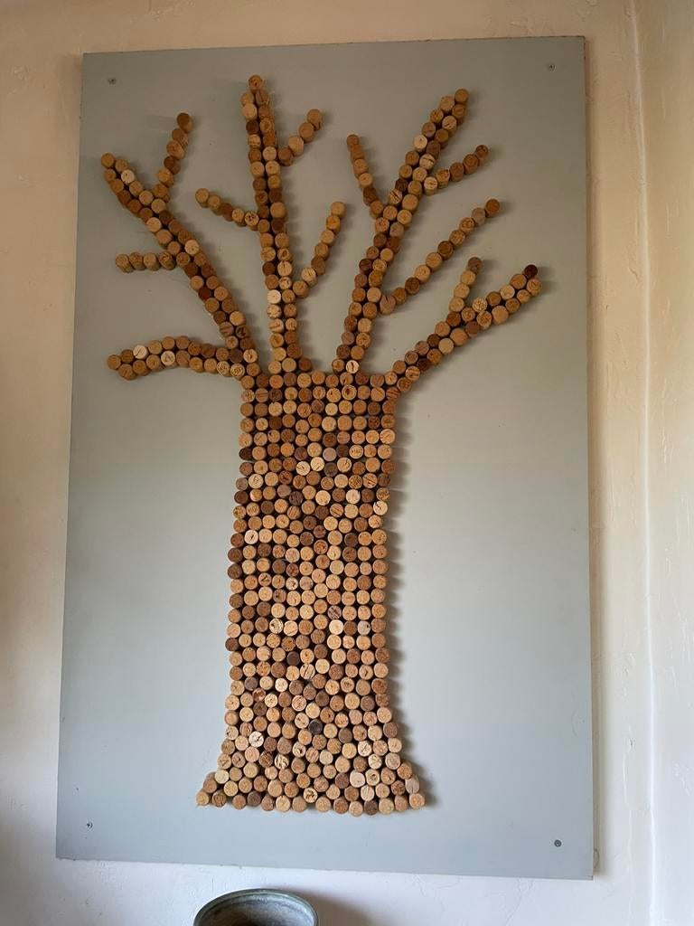 Zelfgemaakte wanddecoratie 2, Ophalen, Zo goed als nieuw