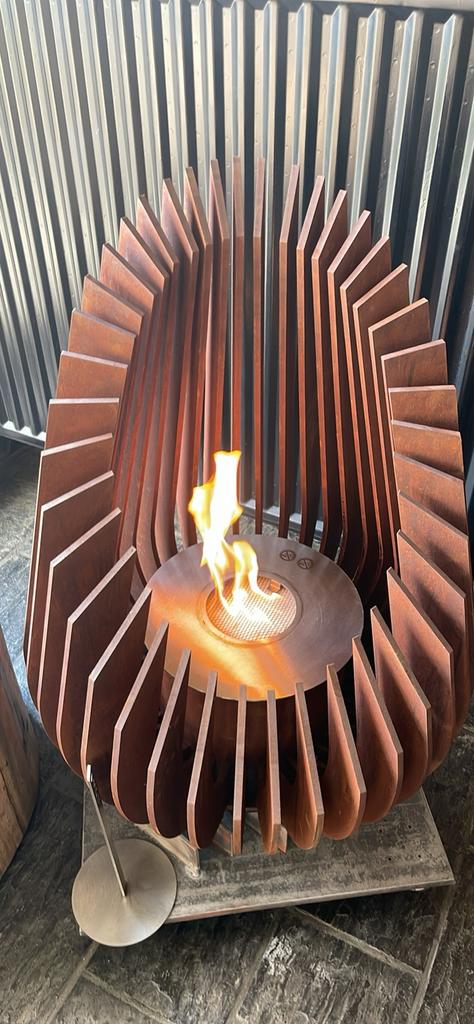 Design brander op bio-ethanol, Tuin en Terras, Vuurkorven, Ophalen, Nieuw, Vuurkorf