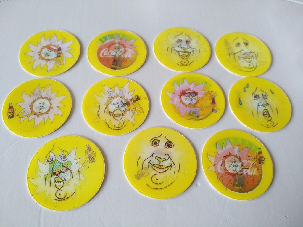 flippo pog's pog serie Coca-Cola Tricker  Crazy Fun Sun, Enlèvement ou Envoi