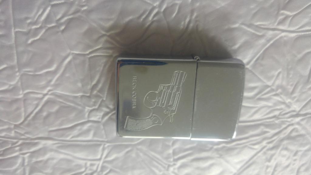 Briquet Aansteker Zippo Reck Cobra I IX, Ophalen of Verzenden, Zo goed als nieuw, Aansteker