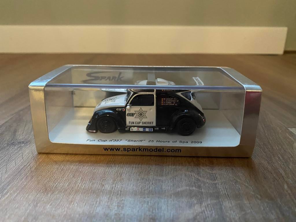 1/43 spark VW Funcup 25h spa, Hobby & Loisirs créatifs, Voitures miniatures | 1:43, Enlèvement, Utilisé, Voiture, Autres marques
