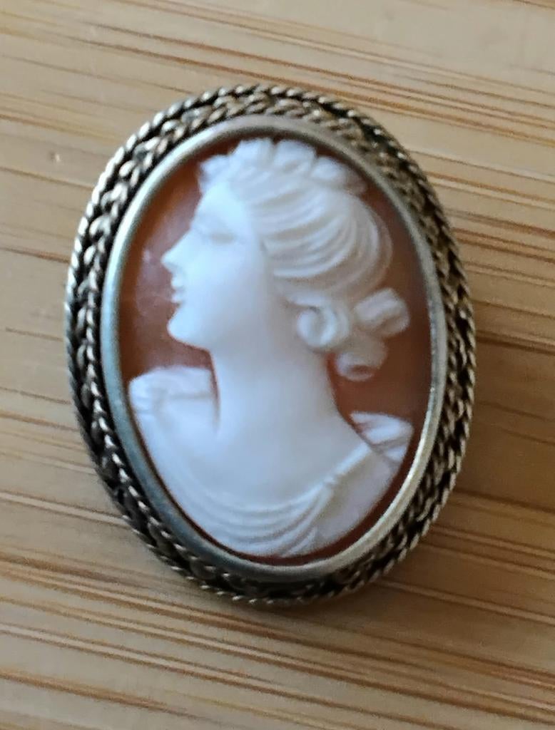 Broche antique UK 1920-1945, Enlèvement ou Envoi, Or, Or