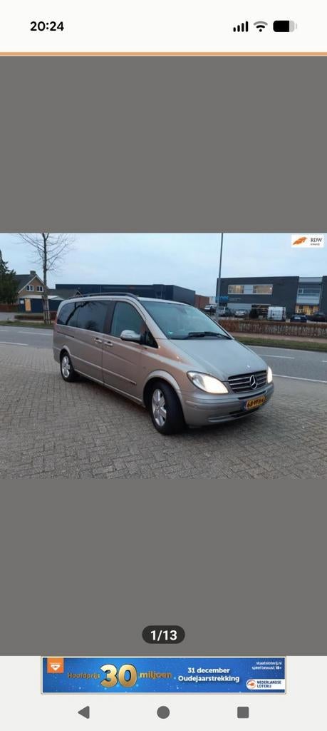 Mercedes viano 3.0 V6 automaat, Autos, Achat, Automatique, Viano, Particulier