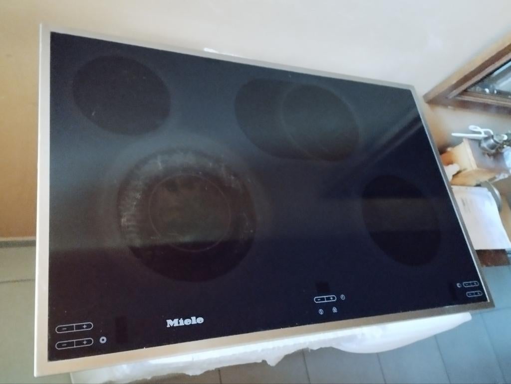 Inbouwkookplaat miele, Ophalen