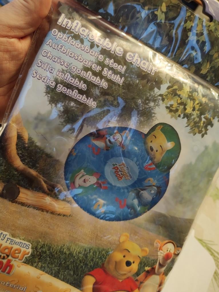 Opblaasbare stoel Winnie thé Pooh, nieuw, Kinderen en Baby's, Ophalen of Verzenden, Nieuw