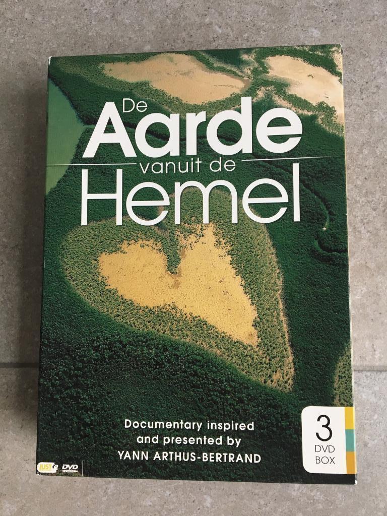 Aarde vanuit de hemel Box met 3 dvd's, Alle leeftijden, Ophalen of Verzenden, Zo goed als nieuw, Natuur