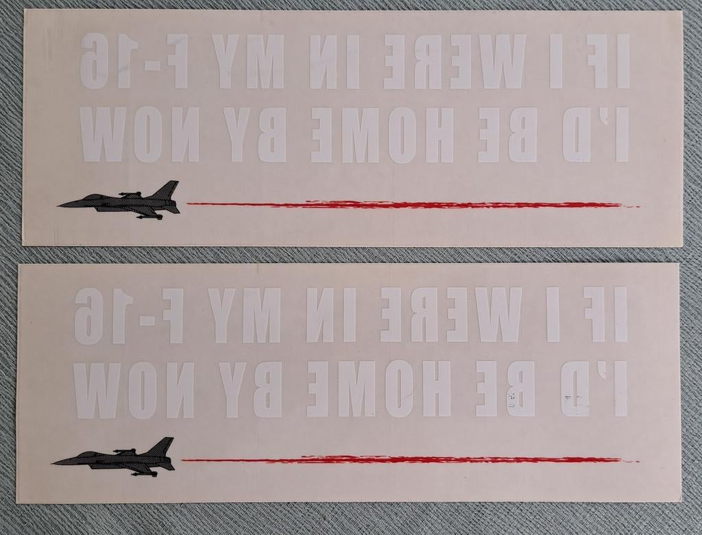 Stickers F-16, Collections, Enlèvement ou Envoi