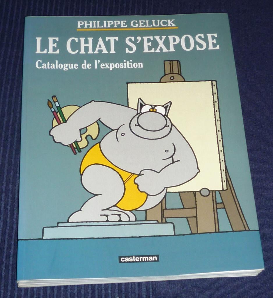 Philippe Geluck Le Chat s’expose, Boeken, Humor, Zo goed als nieuw, Ophalen of Verzenden