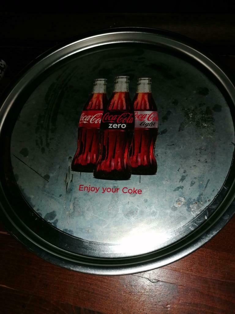 Coca Cola plateaus, Collections, Envoi, Utilisé