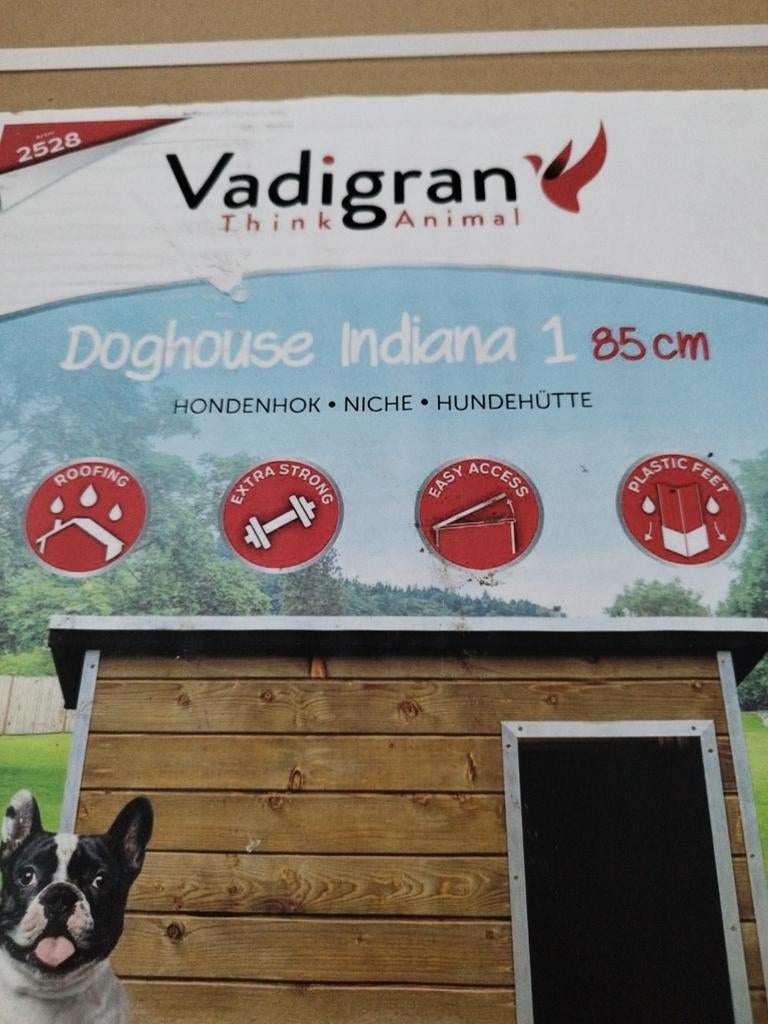 Nieuw hondenhok, Ophalen, Nieuw, Hondenhok, 65 tot 100 cm
