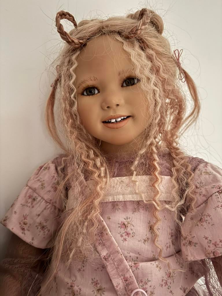 Annette Himstedt pop, Verzamelen, Poppen, Ophalen of Verzenden, Gebruikt, Pop
