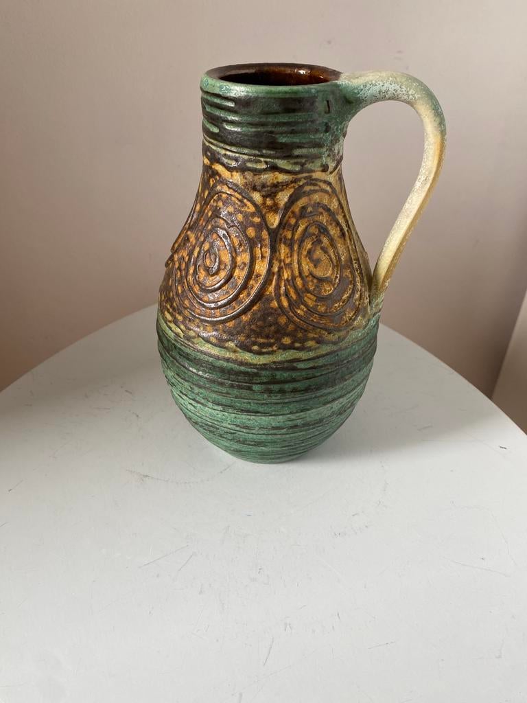 Jasba vintage vaas uit West-Duitsland, Antiek en Kunst, Ophalen of Verzenden