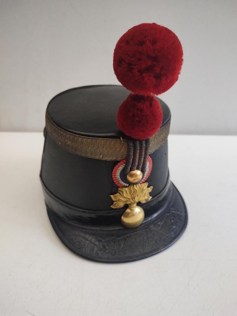 Franse shako Infanterie # 2, Collections, Objets militaires | Général, Envoi